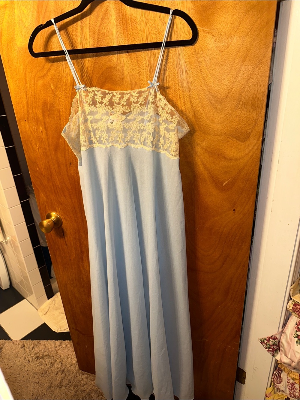 Vintage mix bundle of slips nightgown and pants top set 7 pieces